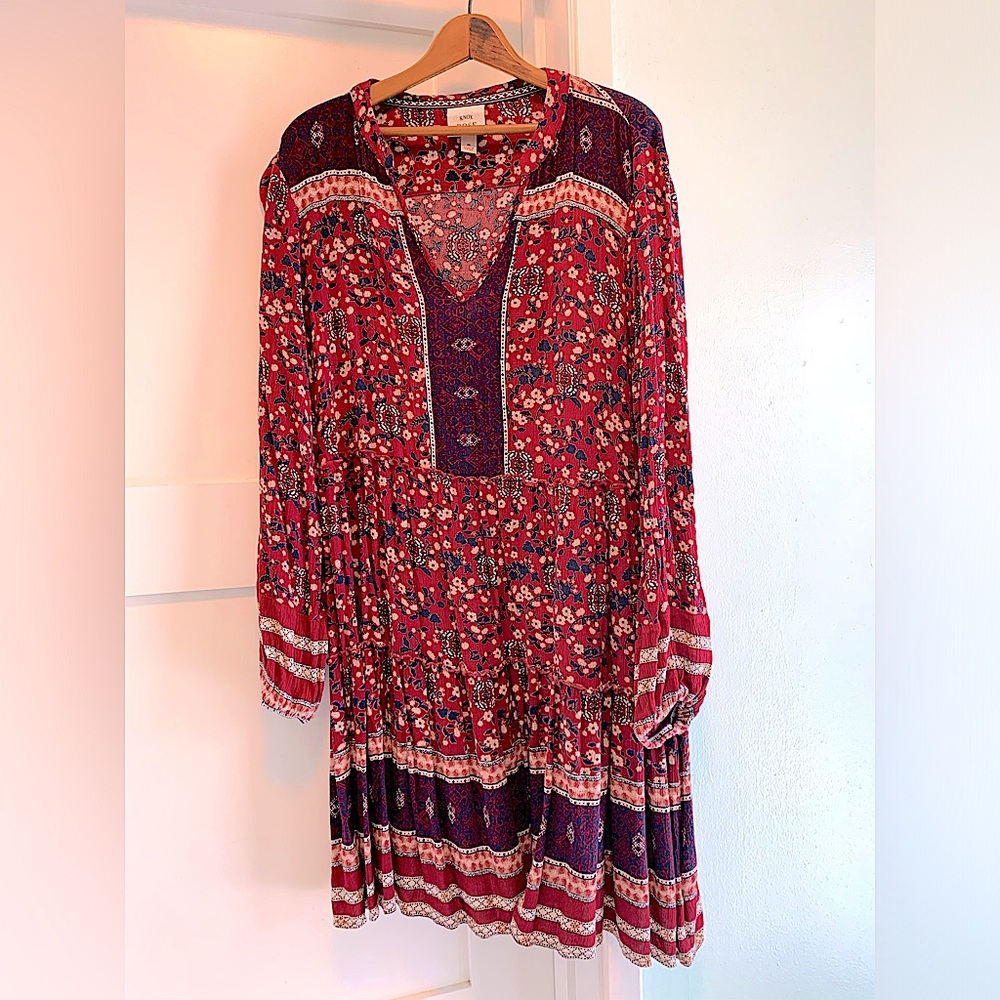 Knox Rose • Peasant Dress • Long Sleeved